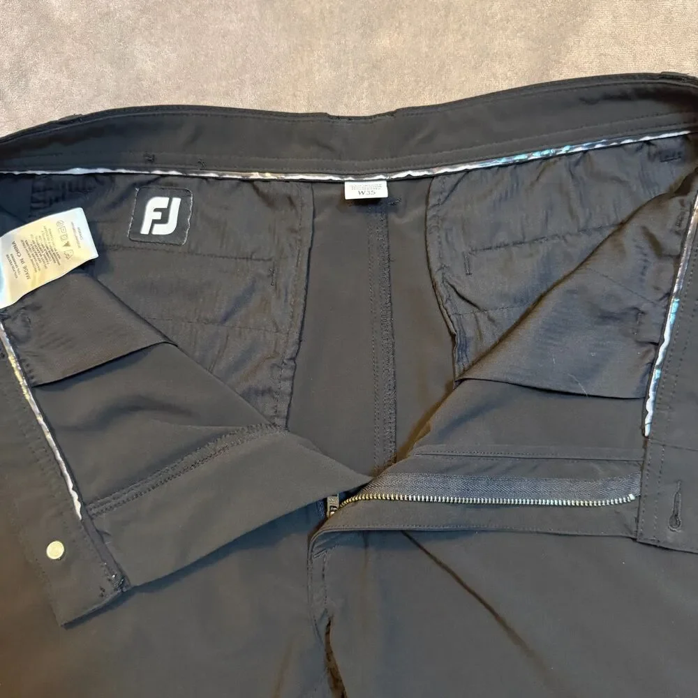 FootJoy black golf shorts Size 35